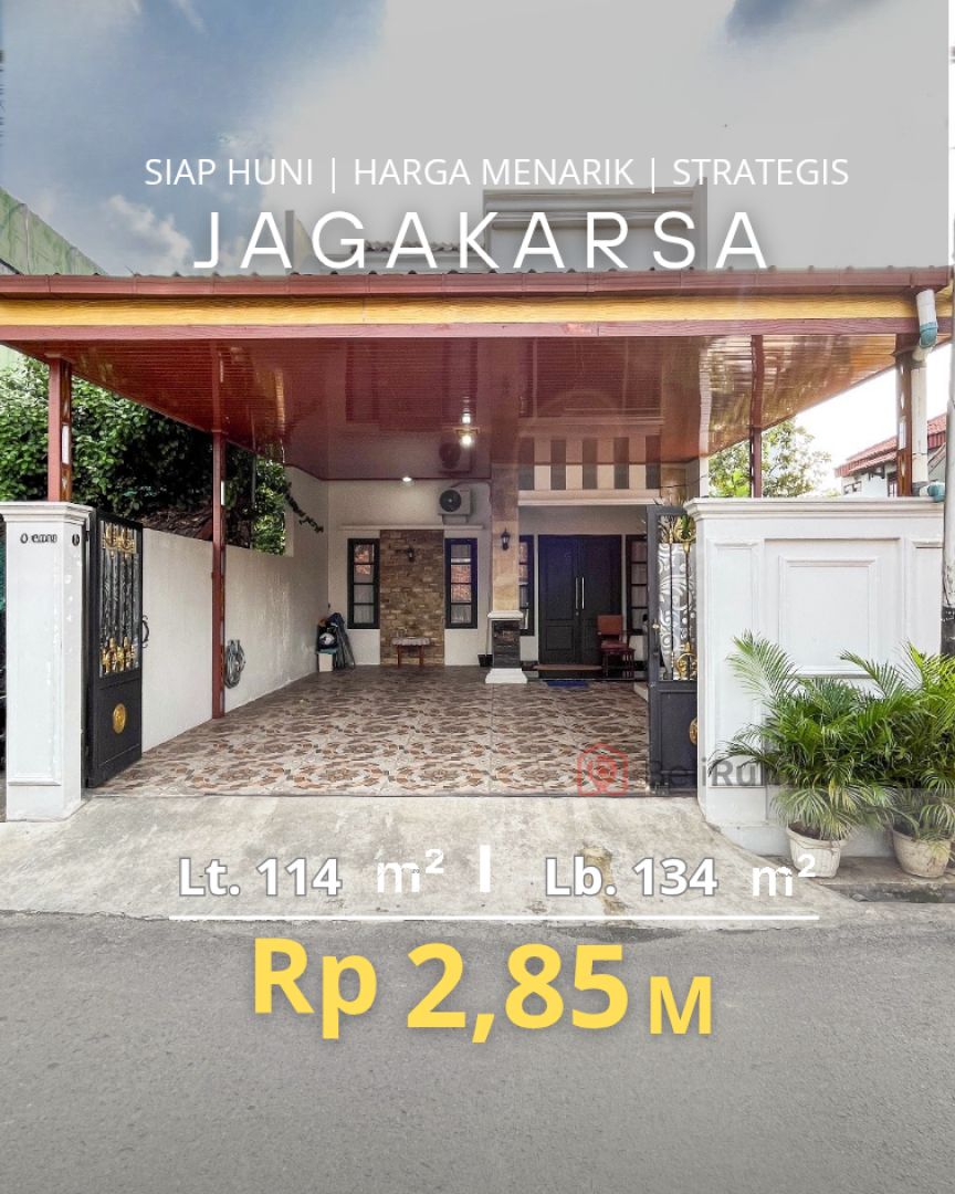 Rumah siap huni di jagakarsa strategis - BeliRumah