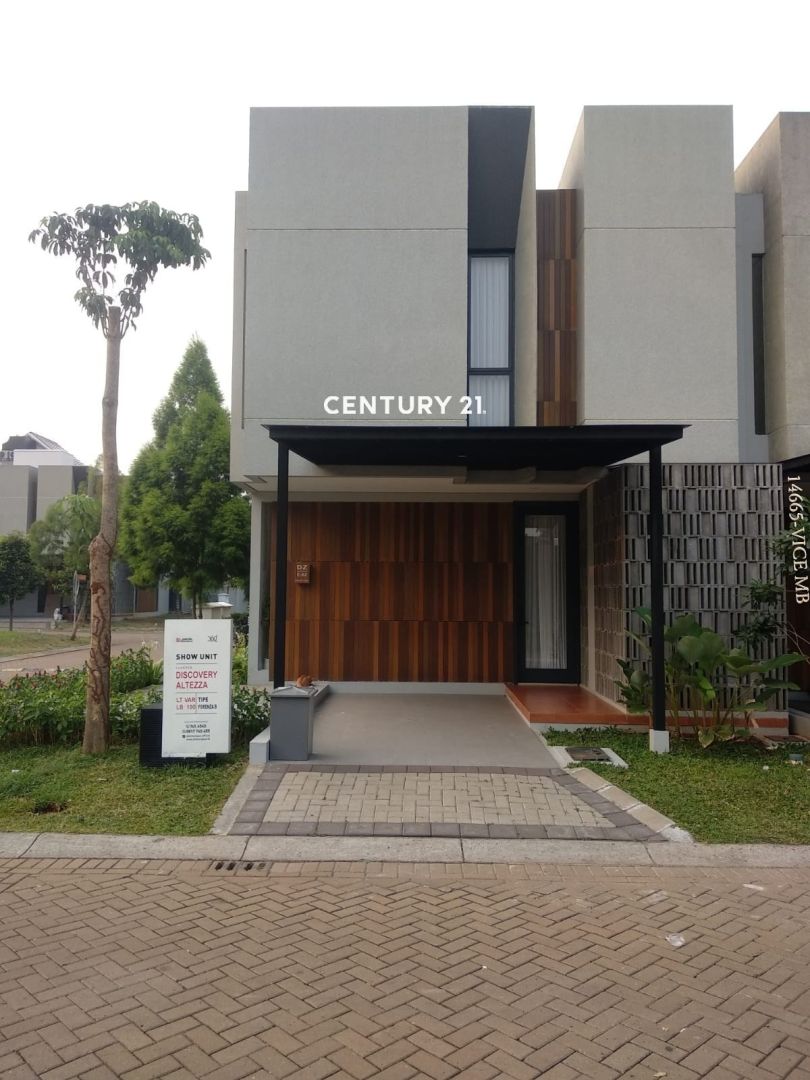 Rumah Contoh Discovery Altezza Forenza B Sudut - BeliRumah