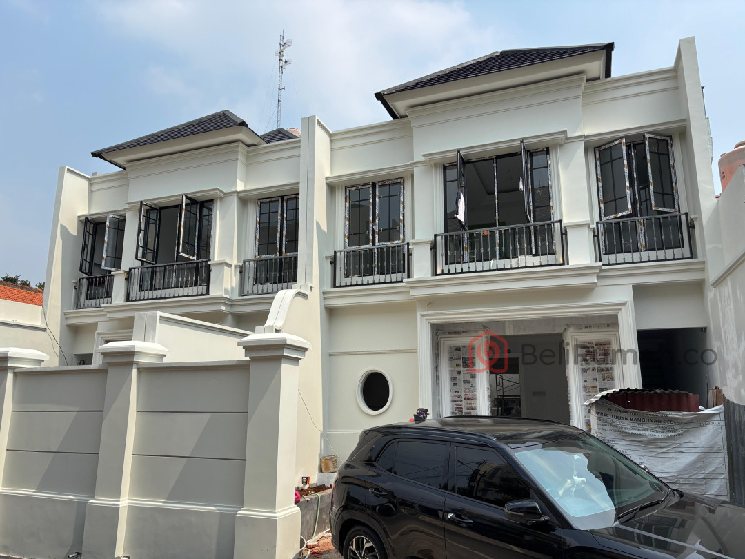 DIJUAL BRAND NEW RUMAH MEWAH AMERICAN CLASSIC DI CEMPAKA PUTIH TENGAH - BeliRumah
