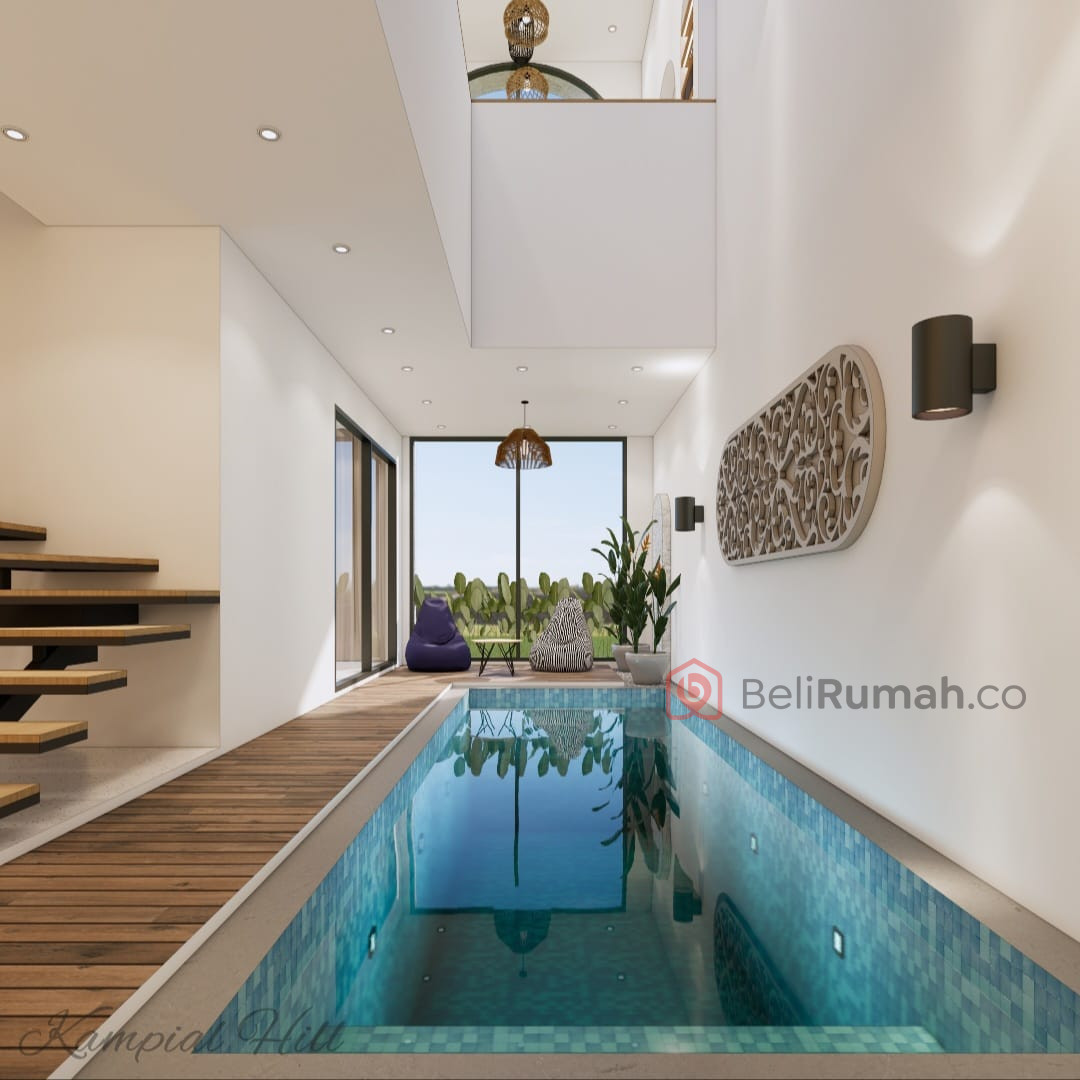VILLA READY 3 BR PRIVAT POOL ONE GATE OCEAN VIEW - BeliRumah
