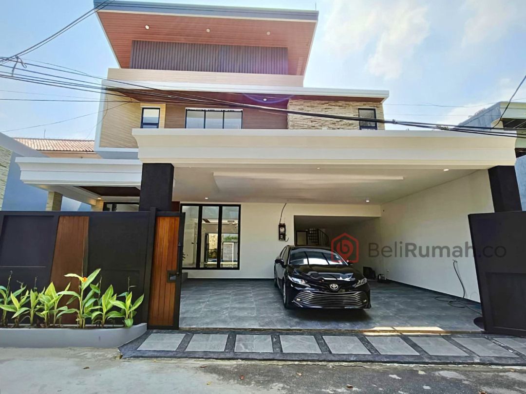rumah mewah radio dalam kebayoran baru minimalis modern - BeliRumah