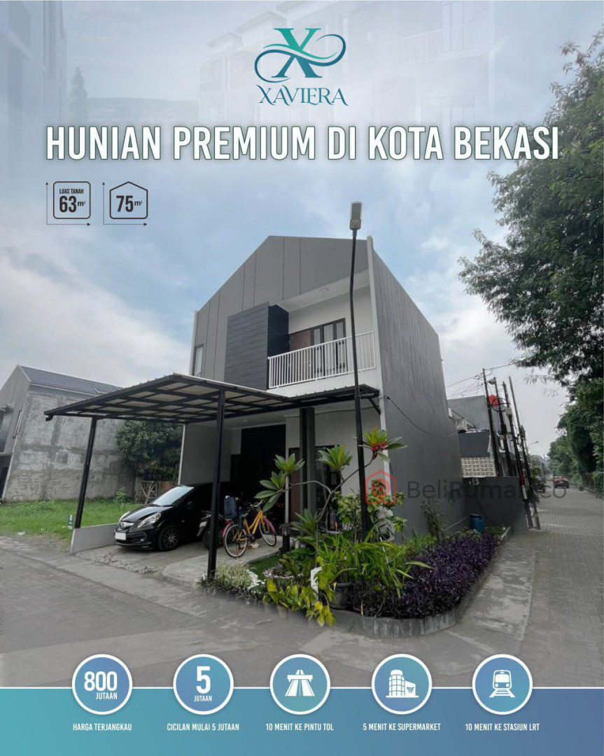 KPR Rumah Kota Bekasi SHM DP Rendah Cicilan Ringan - BeliRumah